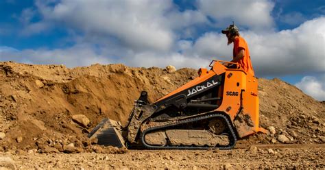 scag jackal mini skid steer|small walk behind skid steer.